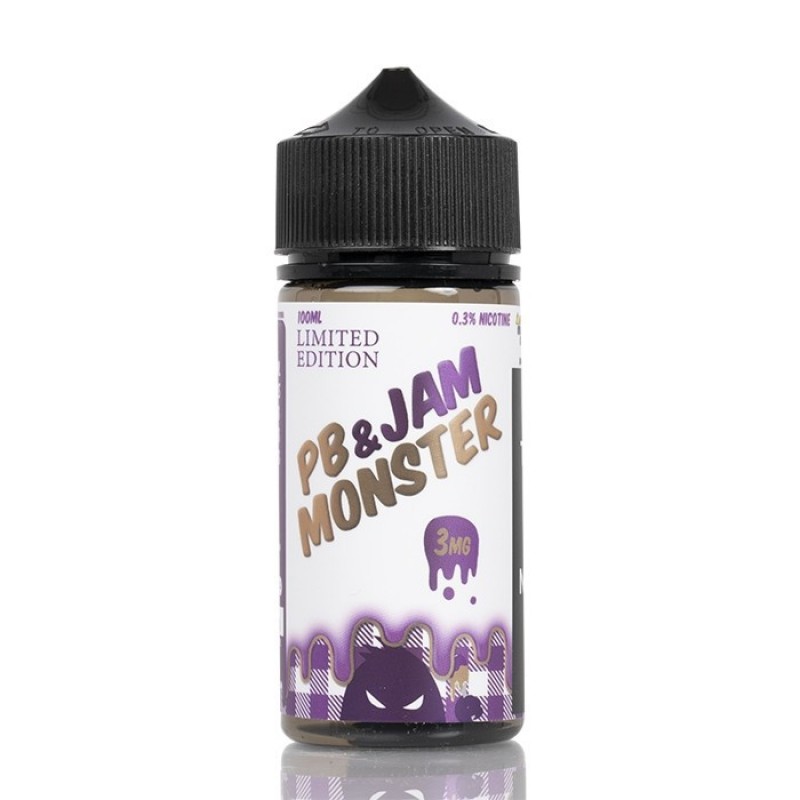 Jam Monster – Peanut Butter & Jam Grape – Limited Edition