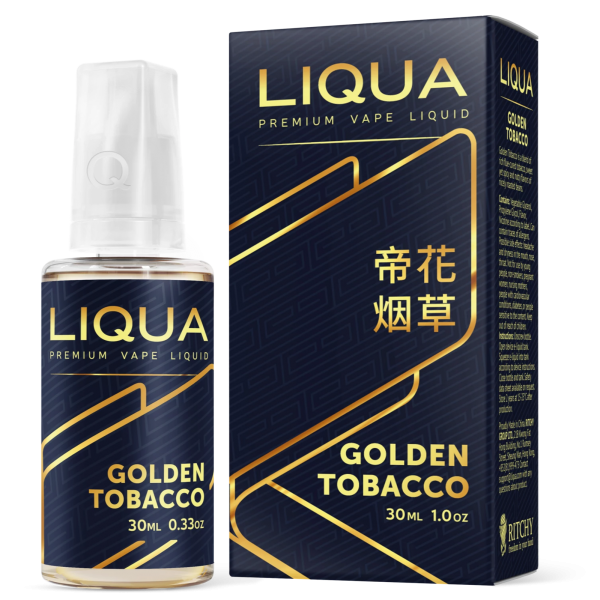 Liqua – Golden Tobacco e-Liquid