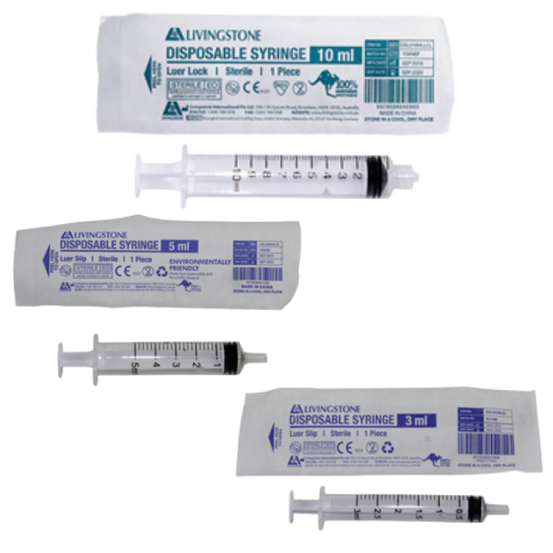 Living Stone Disposable Syringes