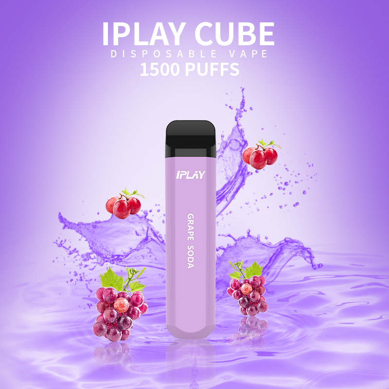 IPLAY Cubes 1500 Puffs Disposable