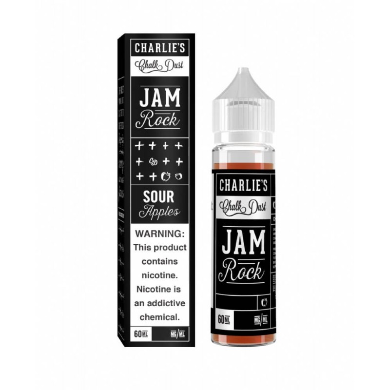 Charlies Chalk Dust – Jam Rock – Sour Apples 60ml