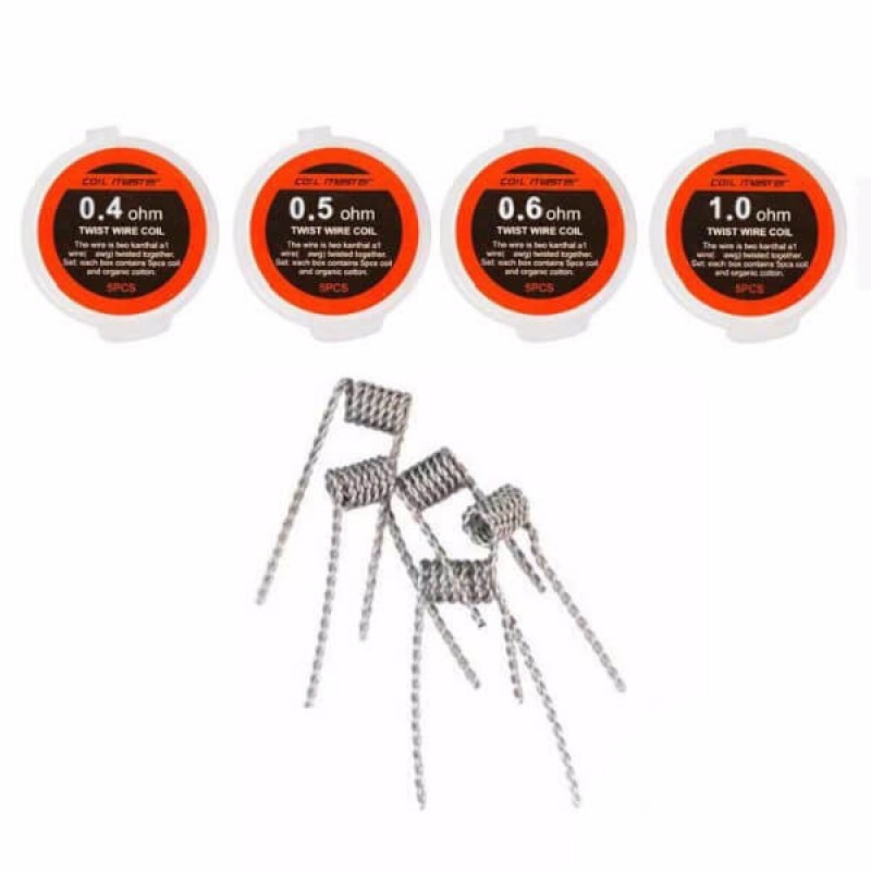 Coil Master Pre-built Twist Coils