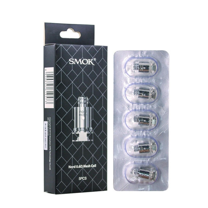 SMOK Nord Mesh Coils 0.6ohm 5Pcs