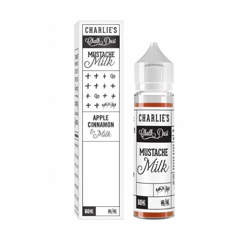 Charlie’s Chalk Dust – Mustache Milk – Apple Cinnamon Milk 60ml